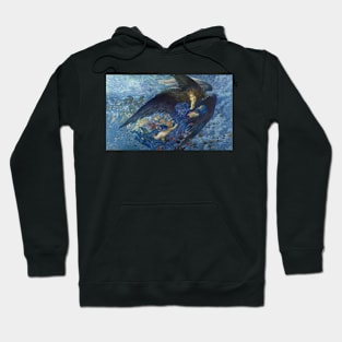 Night With Her Train Of Stars by Edward Robert Hughes Hoodie